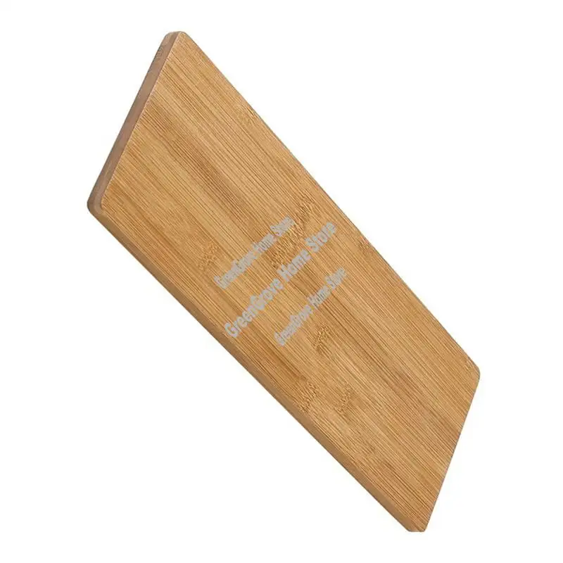 Bamboo Board BBQ Portable Outdoor Camping Accessories Half-Unit Table Top Natural Bbq Equipment-A57M