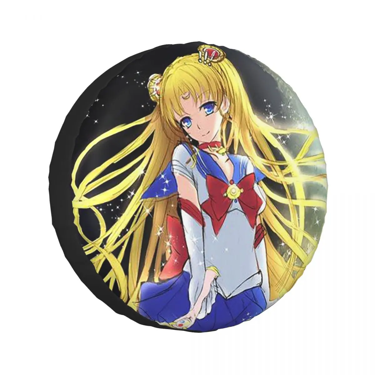 

Пользовательские японские Shojo Sailor Cartoon Anime Moon Girl (8) Чехол для запасного колеса для Jeep SUV RV 4WD Pajero 4x4 Защитные чехлы для колес