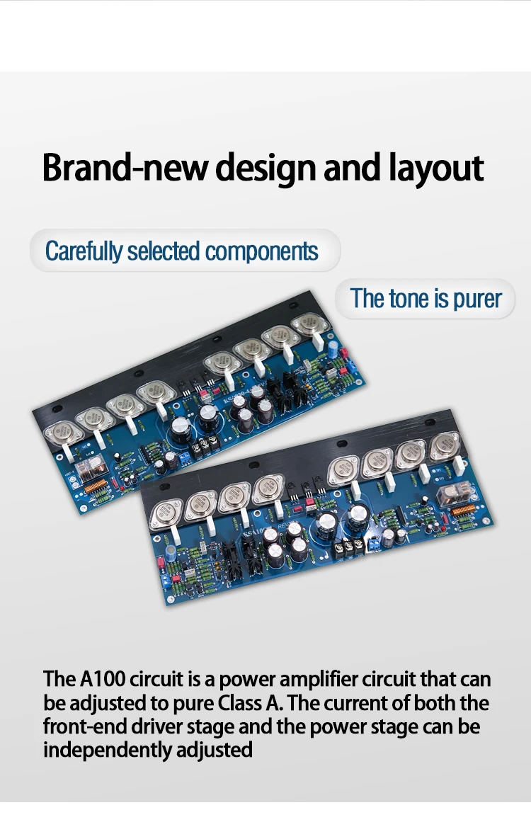 Ysaio Ksa100-4 Gold-Sealed Tube 8-Tube Amplifier Board, Audiophile Hifi Pure Power Amplifier Finished Board, Adjustable Class a view 5