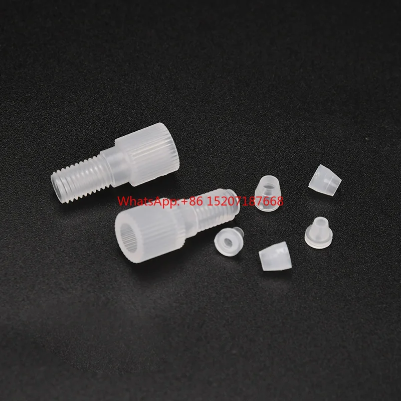 

High Quality Easy Tubing Medical Quick Coupling Plastic Ferrule Flangeless Fittings 10