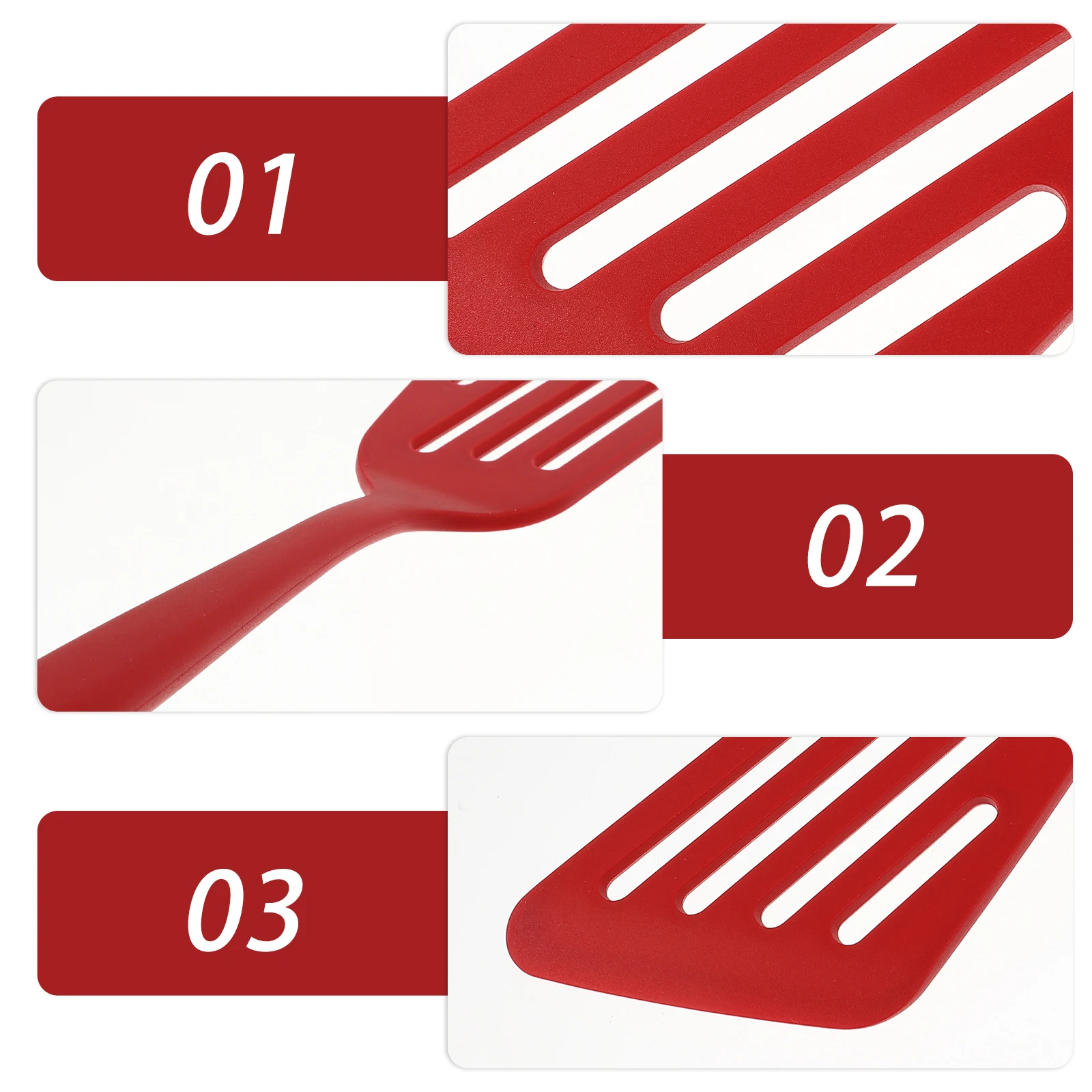 

Silicone Shovel Multifunction Anti-Scalding Spatula Non-Slip Handles Smooth Edges Safe for Pots and Pans