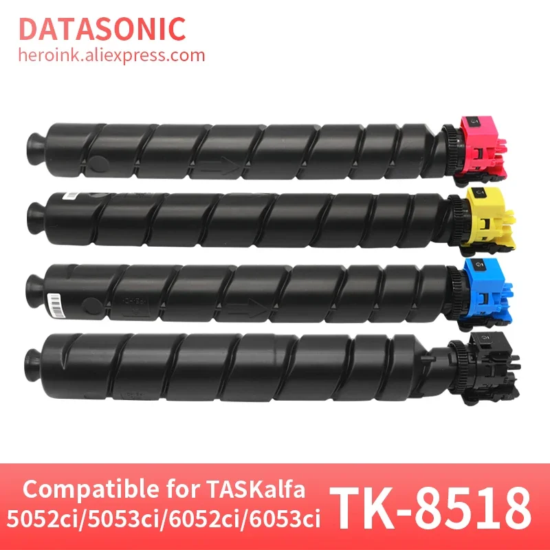 TK-8518 Toner cartridge compatible for Kyocera TASKalfa 5052ci 5053ci 6052ci 6053ci Printer powder Color drum TK8518 8518