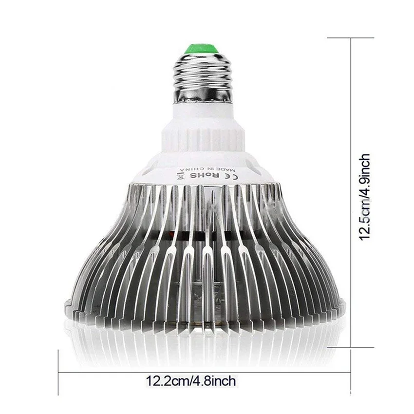 100W LED Grow Light Bulb, 150 LED Plant Bulb Full Spectrum Grow Lights for Indoor Plants, Garden, Flower, Vegetables, Greenhouse