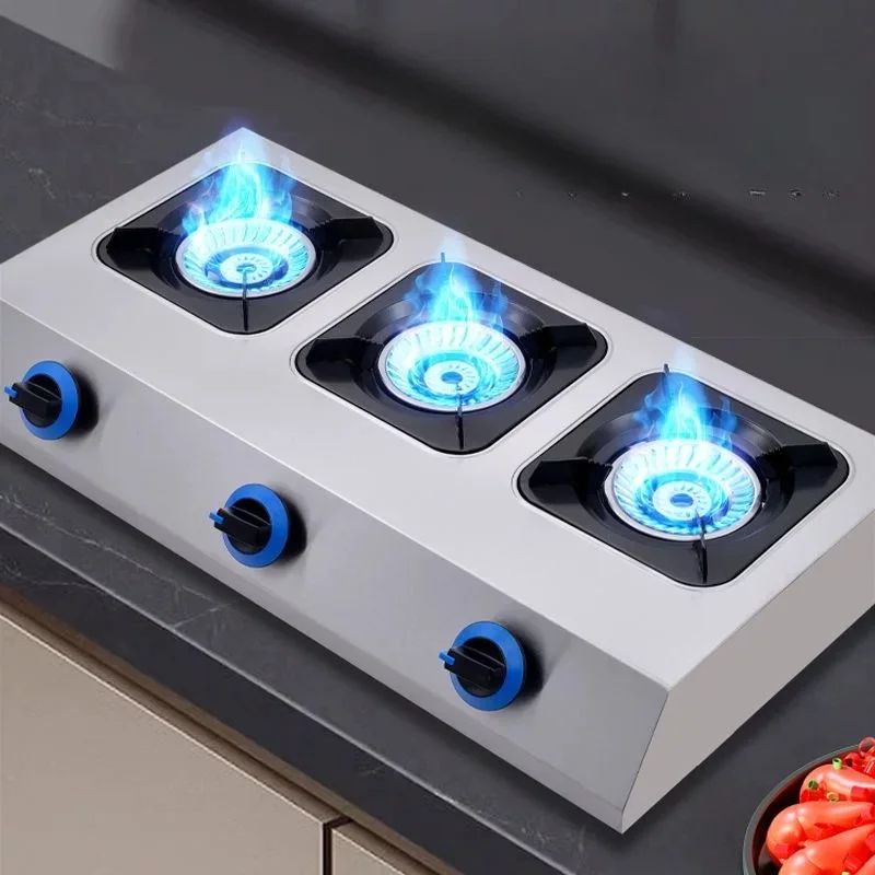 Pot Stove Commercial Desktop Stall Casserole Special Honeycomb Multi-head Three Four Six Eight Gas Stove
