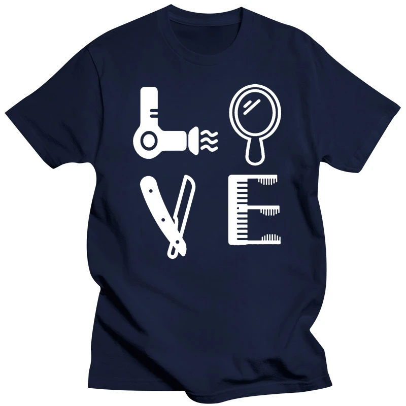 Men T Shirt Love - Hair Stylists Hairdresser Salon T Women T-Shirt