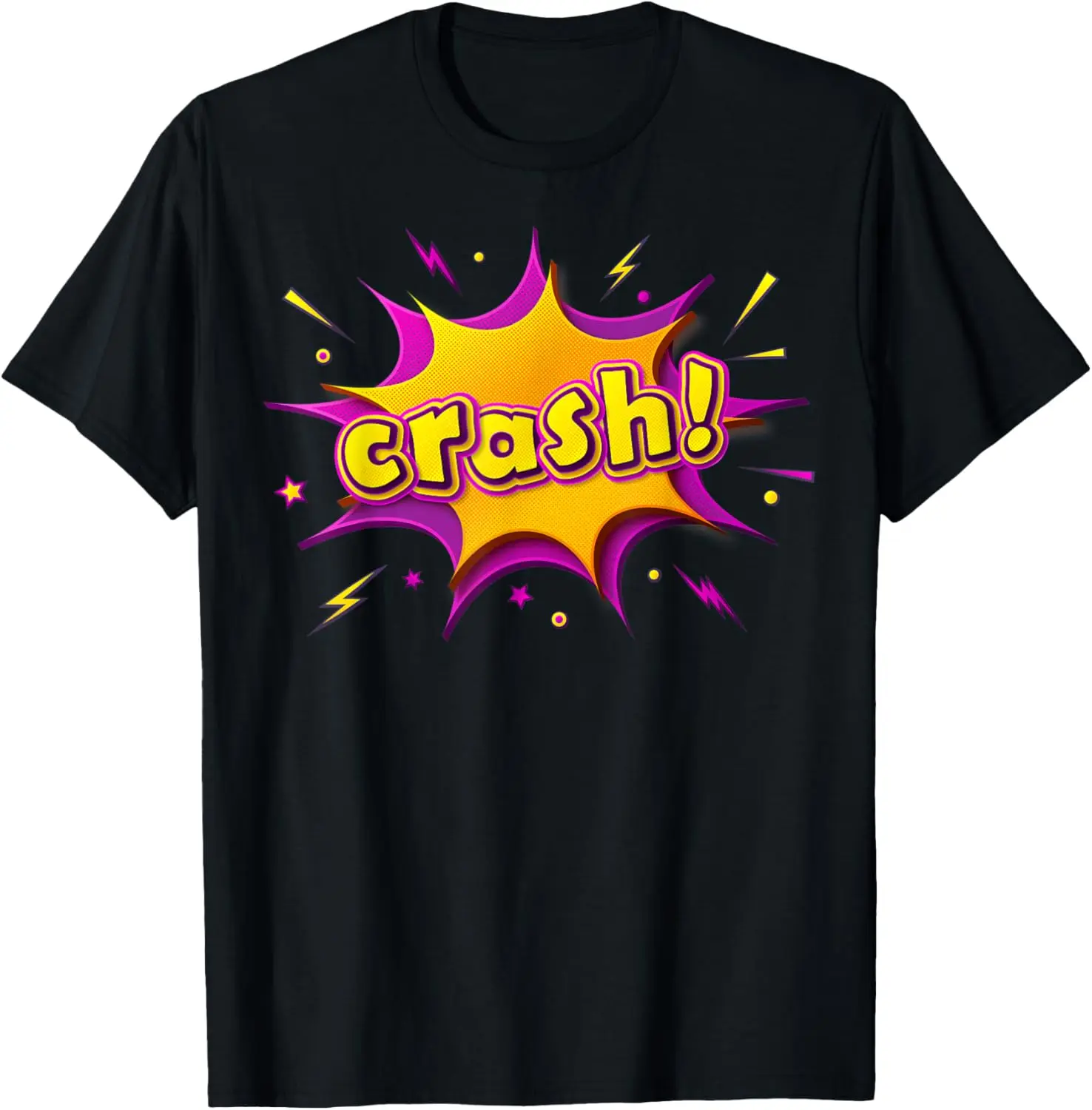 CRASH ! T Shirt | Amazing Graphic T-Shirt