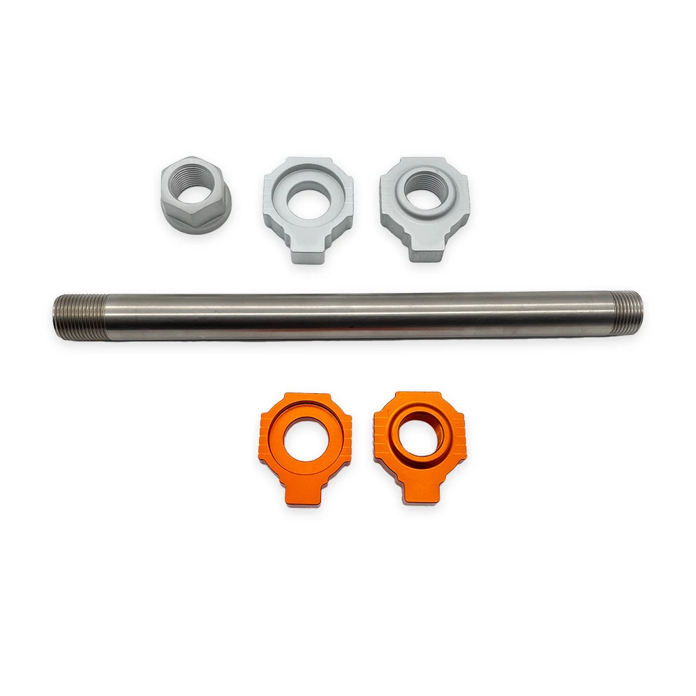 OTOM 2014-2024 essieu arrière de moto avec écrou de bloc d'essieu arbre de moyeu de roue pour KTM SX SXS Freeride 250R HUSQVARNA TC GASGAS MC 85