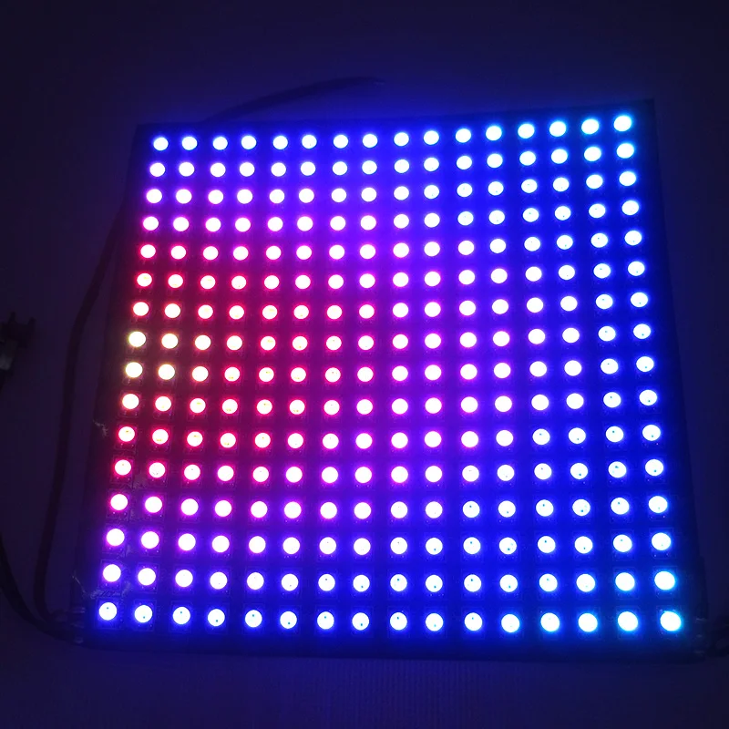 5V 12V WS2815 WS2812B RGB LED Pixels Matrix Panel Screen Digital Programmed Individually addressable Full Color Display Board