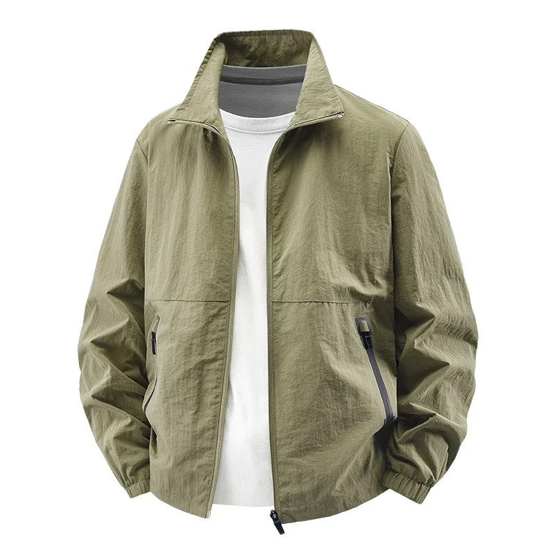 

Men's Outdoor Cycling Sports Casual Windproof Breathable Jacket High-quality and Comfortable Multifunctional Fashionable Jacket