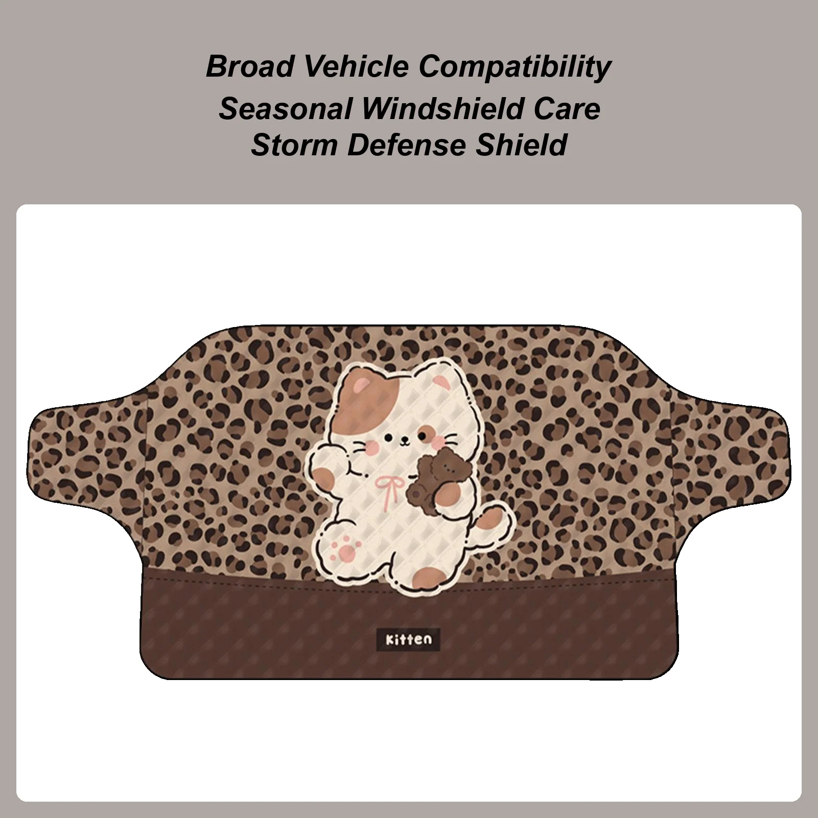 

Windshield Covers Winter 77x36inch Heavy Duty All-Weather Auto Frost Protector Snow And Ice Windshield Cover For SUV Car