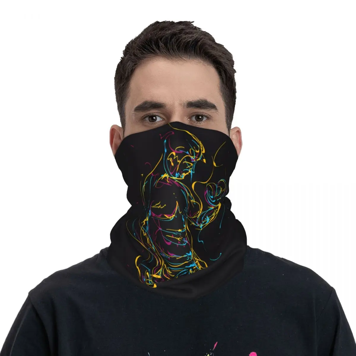 GYM Scarf Neckerchief Neck Face Mask Polyester