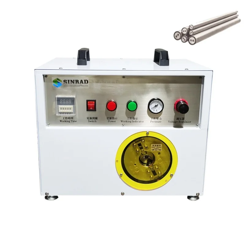 Automatic Armored Thermocouple Metal Tube Cable Rotary Stripping Machine