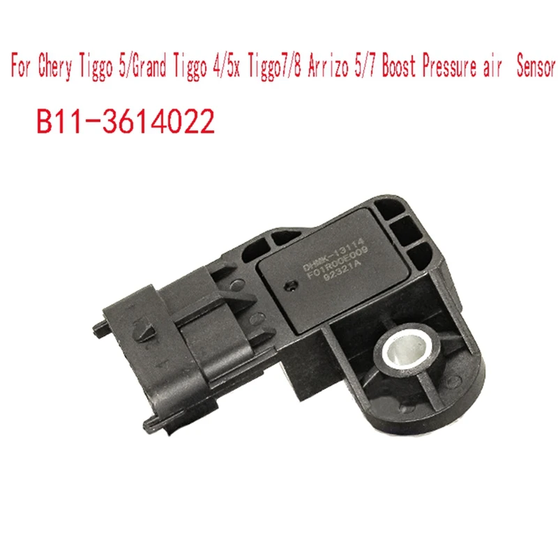 Top!-B11-3614022 Intake Air Pressure Sensor for Chery Tiggo 5/Grand Tiggo 4/5x Tiggo7/8 Arrizo 5/7 Boost Pressure Air Sensor