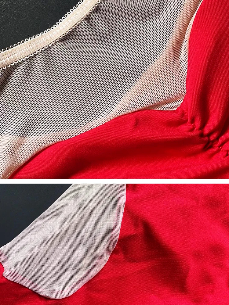 Frau Ballett Trikots Samt Splice Langarm Tanz Trikots Chinesischen Stil Gymnastic Ballett Body Nylon Tanzen Activewear