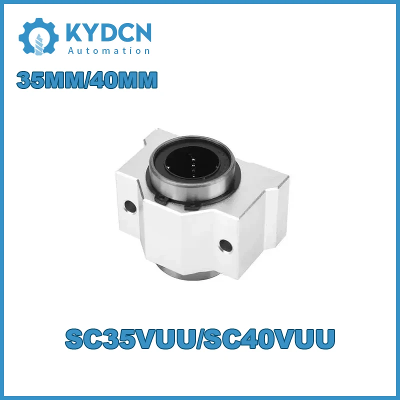 SC35VUU SC40VUU линейный подшипник для линейной направляющей рельсы SCS35VUU SCS40VUU линейные скользящие блоки для линейного вала 35 мм 40 мм