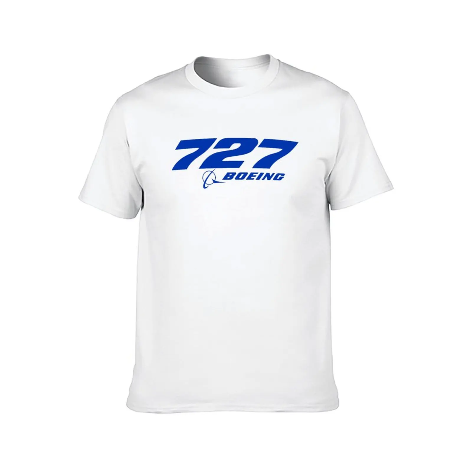 Boeing 727 Logo T-Shirt summer clothes cotton graphic tees mens big and tall t shirts