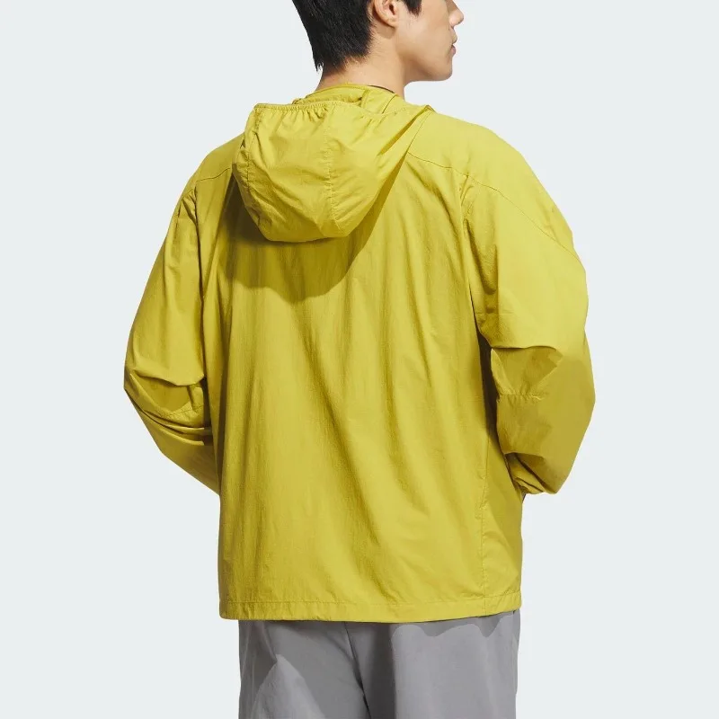 adidas Woven Mesh Lined Woven Jacket Spring Breathable Ventilated Gym Training OuterwearJZ8402 1PCS