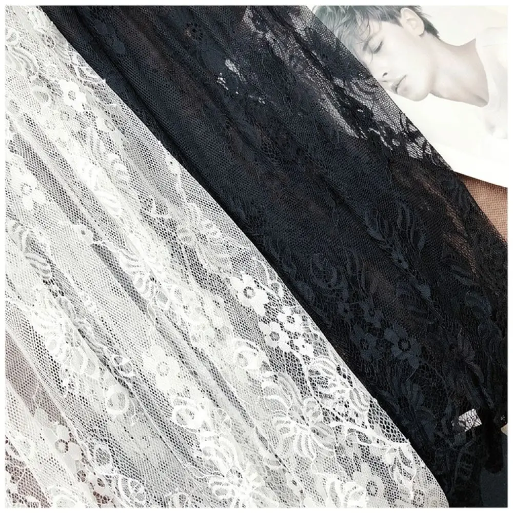 Women Lace Mesh Underskirt For Cheongsam Long Pleated Slip Skirt Elegant White Inner Petticoat Breathable A Line Dress Lining