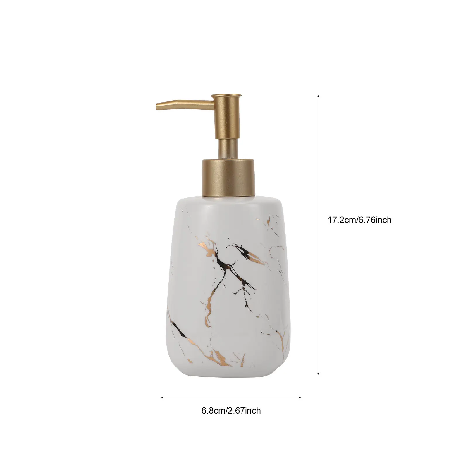 3Pcs Elegant Marble Bathroom Set Includes Soap Dish Toothpaste Cup Lotion Bottle Holder for Organized Stylish Clean Bathroom