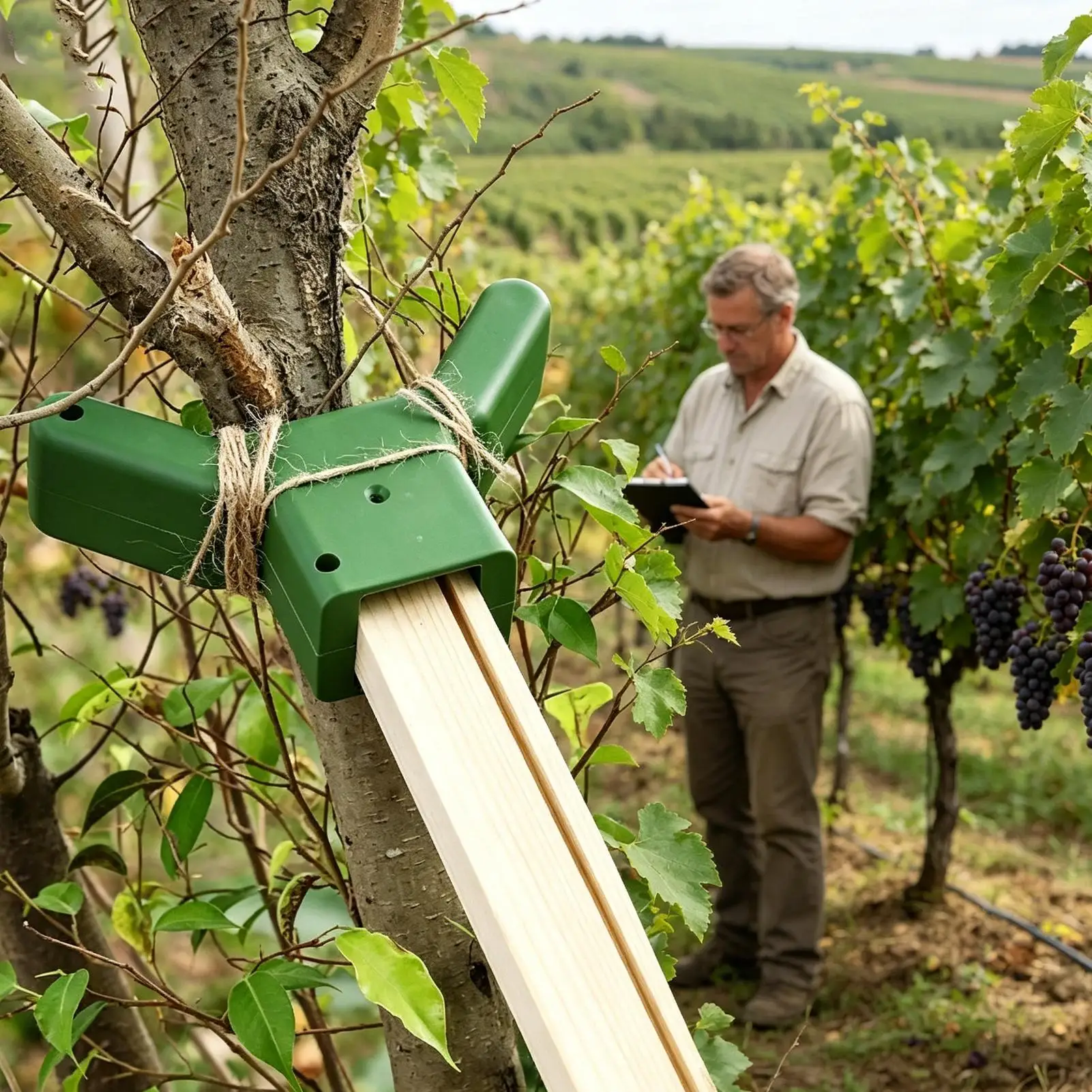 U Shape Branch Holder Tree Straightening Support Tree Branch Brace For Breakage Prevention Fruit Protection Heavy Snow Orchard