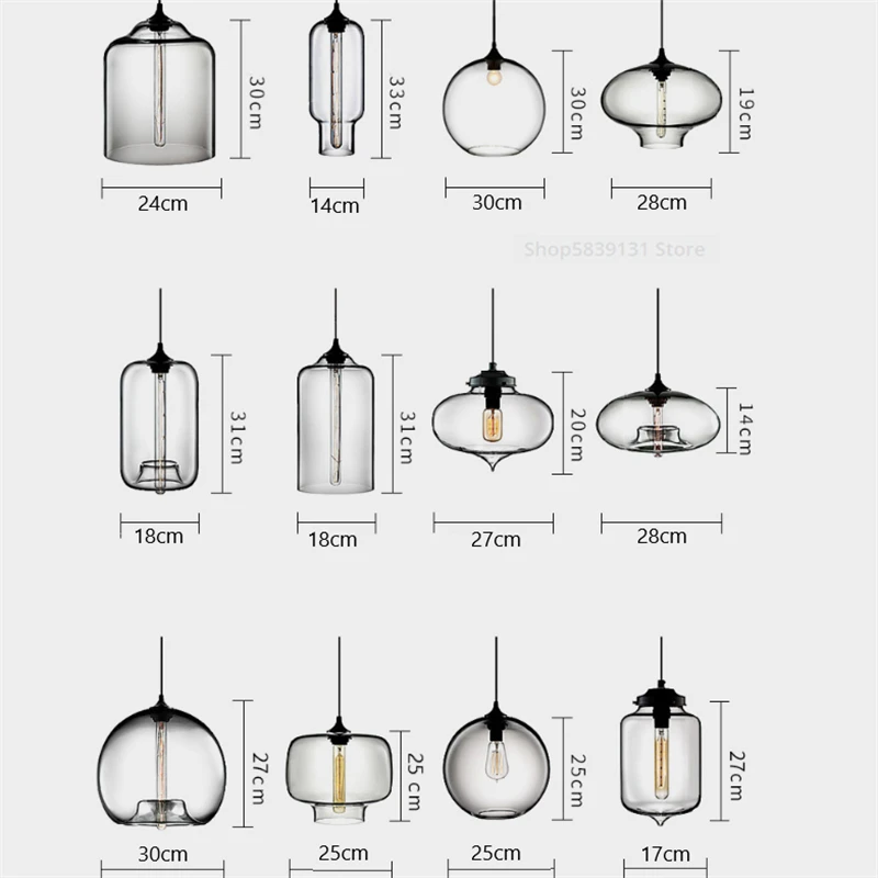 Nordic Modern Stained Glass Pendant Lights LED Colorful Hanging Lamp Dining Living Room Kitchen Home Decor Lighting Fixtures E27