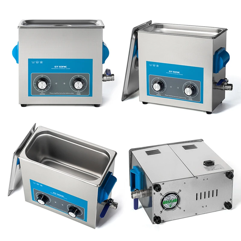 6LStainless Steel Ultrasonic Cleaner Heating Tank Digital Cleaning Machine Bath For Tattoo Tools Jewelry Glasses DentalEquipment