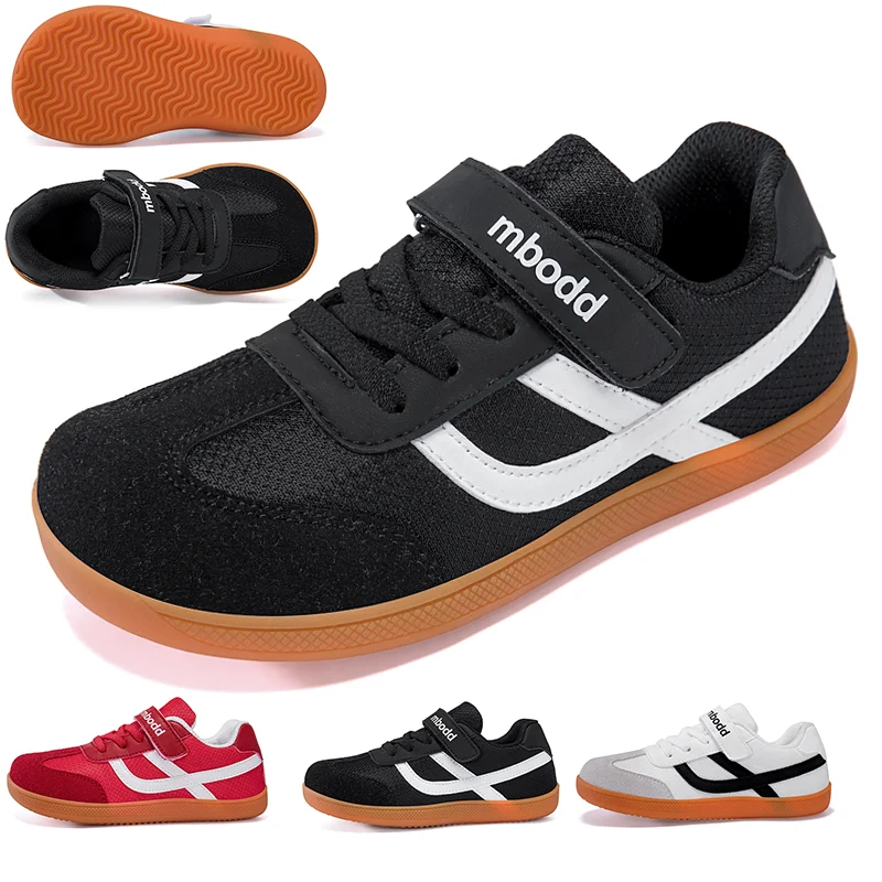 

Children's Breathable Mesh Sneakers, Wide Last Zero Restraint Shoes for Natural Barefoot Feeling, Healthy Foot Development