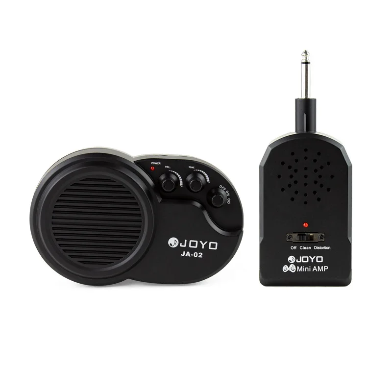 

JOYO Zhuole Electric Guitar Small Speaker JA-01 JA-02 Mini Portable Instrument Sound Bass Speaker with Distorted Plug and Play