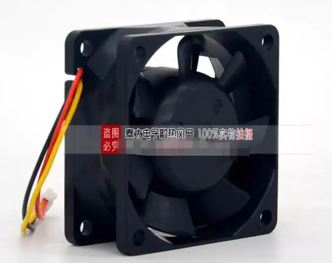 SERVO TUDC24H4S-L37 DC 24V 2.6W 60x60x25mm 3-Wire Server Cooling Fan