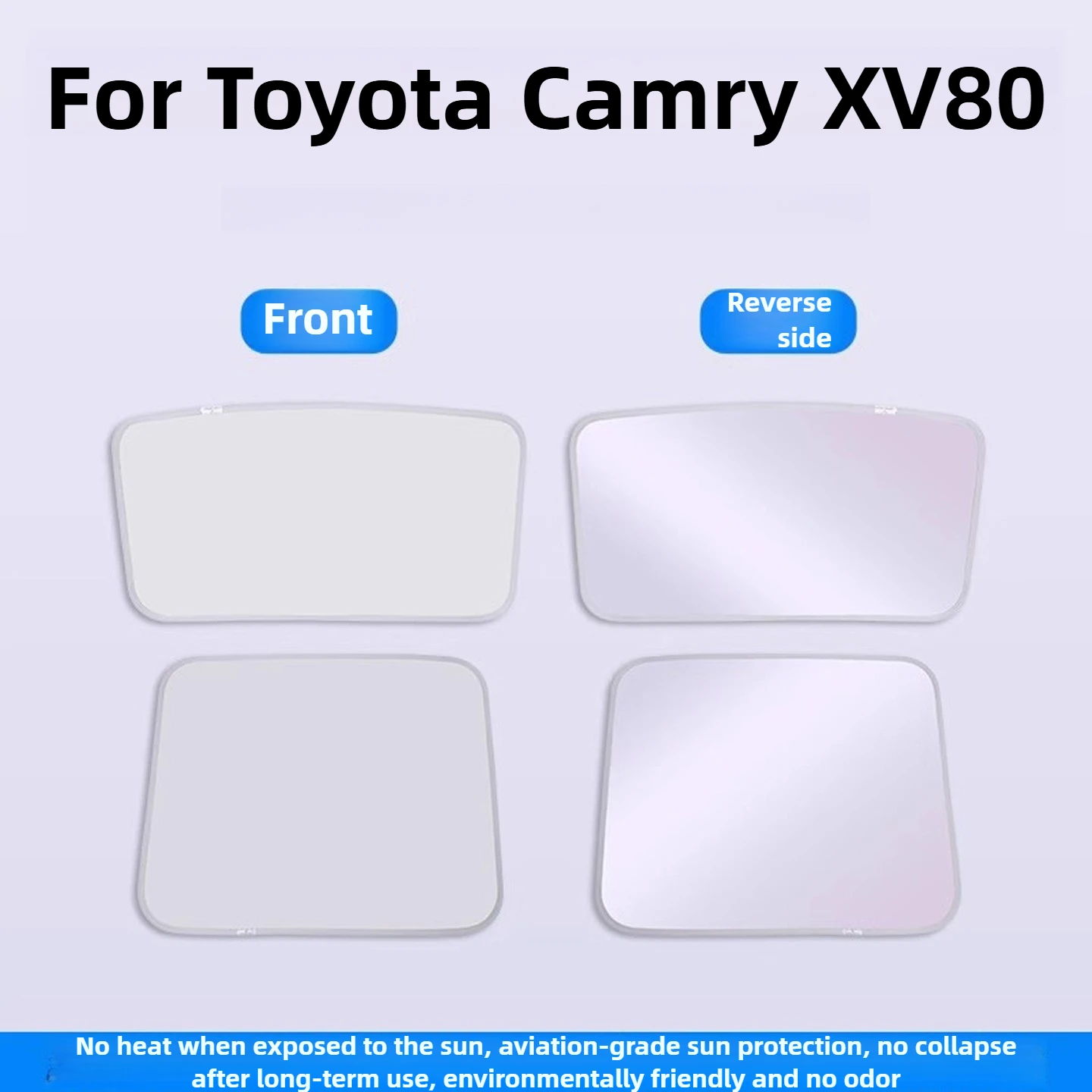 

Accessories For Toyota Camry XV80 2026/2025 Sunroof Sunshade Mesh Anti-UV Heat Insulation 0 Light Transmission 2024