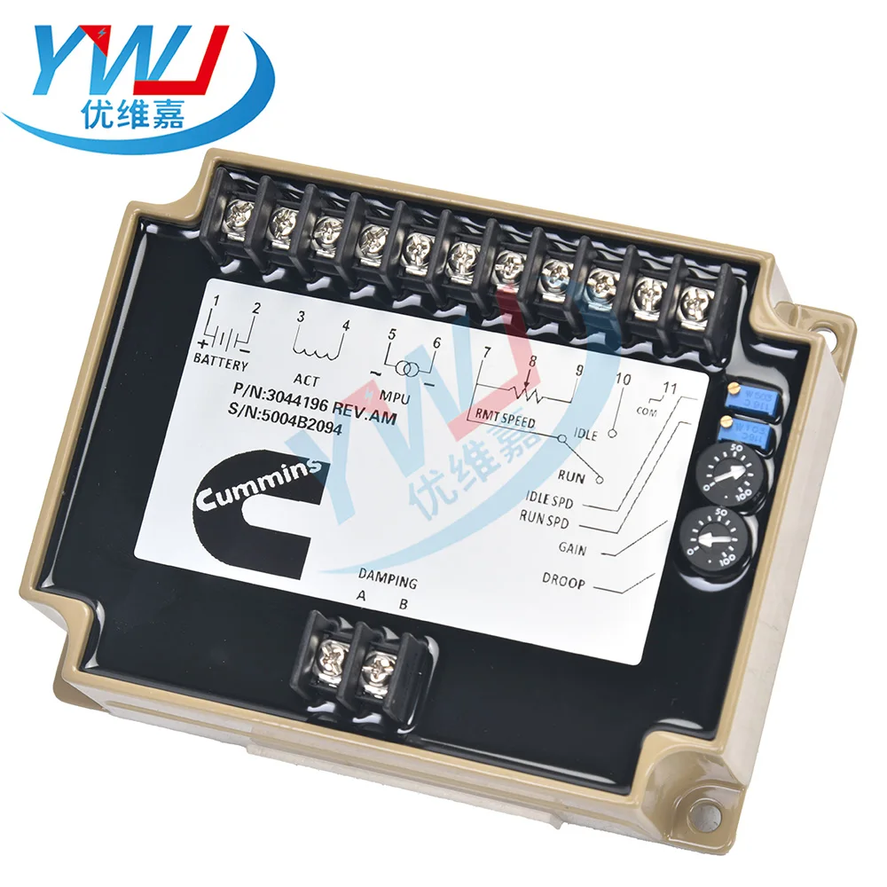 ETC車載器 AS CONTROLLER Original Cummins 3044196 Governor for Diesel Generator
