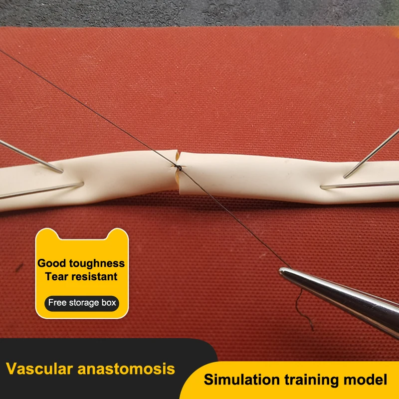

【New】Microsurgery Anastomosis Simulated Blood Vessel Suture Skill Training Model Blood Vessel Suture Lab Supplies