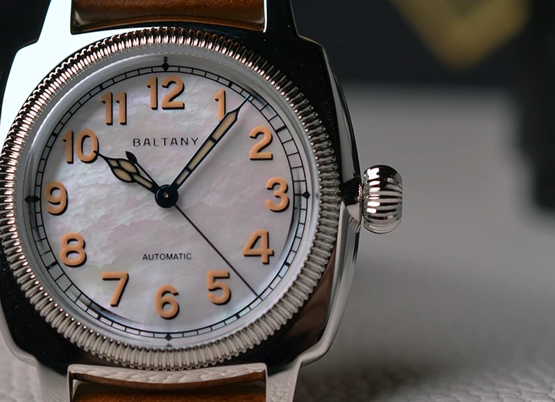 Baltany 1926 Oyster Retro-Uhr S4015 36 mm Saphirglas 100 m wasserdicht Herren-Automatik-Armbanduhr – Detail 2