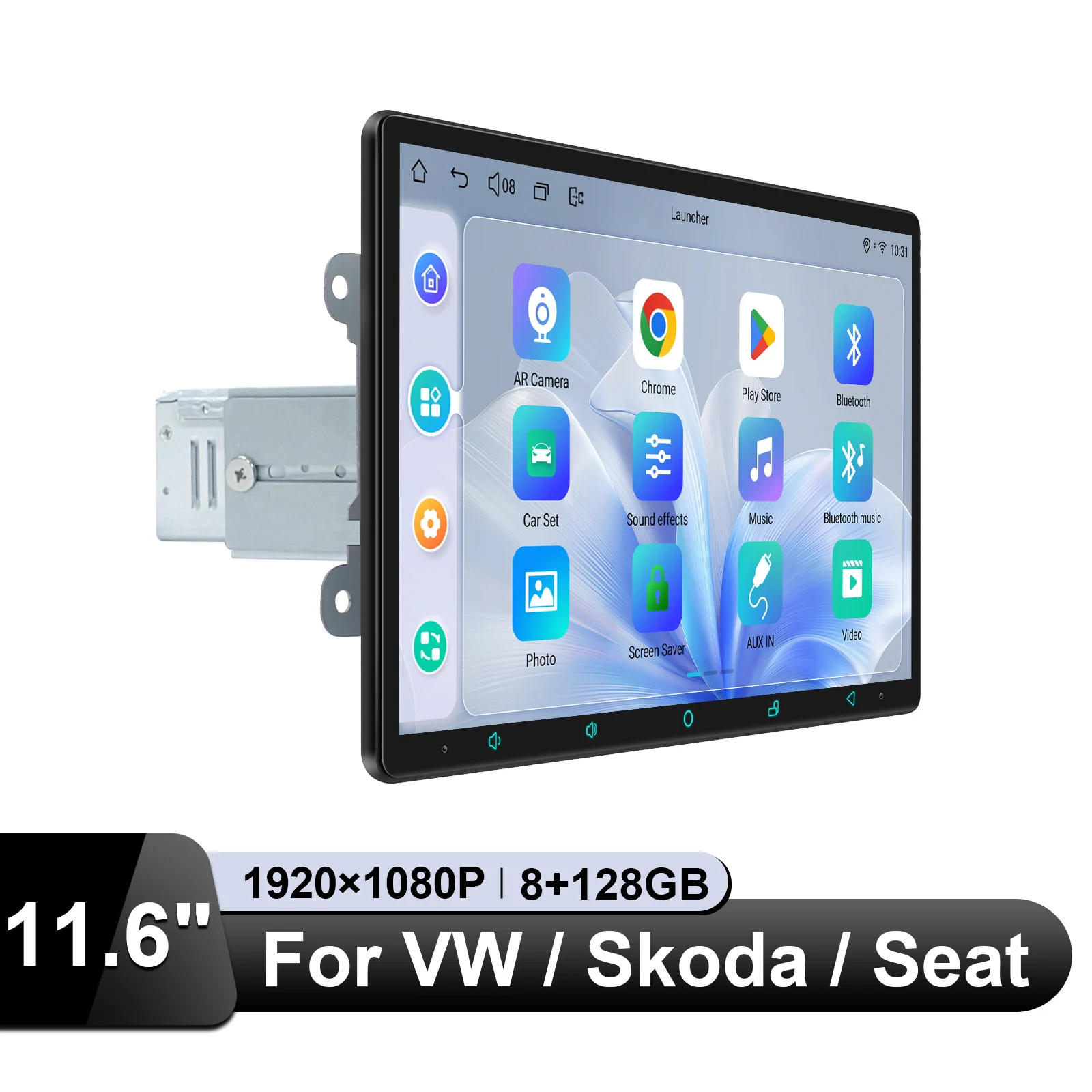JOYING 11.6 Inch Upgrade Android Car Radio Stereo Replacement Multimedia Player For Volkswagen VW Passat B6 T5 Golf MK5
