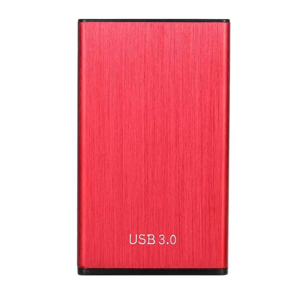 Carcasa de aluminio USB 3 0 a SATA 2 5, caja de disco duro de 6Gbps, HDD, SSD, almacenamiento de disco externo para tableta, ordenador portátil y de escritorio