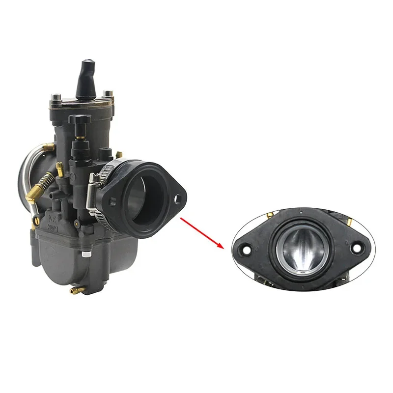 Motorcycle Carburetor Joint Intake Adjuster Interface Carb Adapter for PWK 28/30mm 32/34mm UTV ATV Pit Dirt Bike
