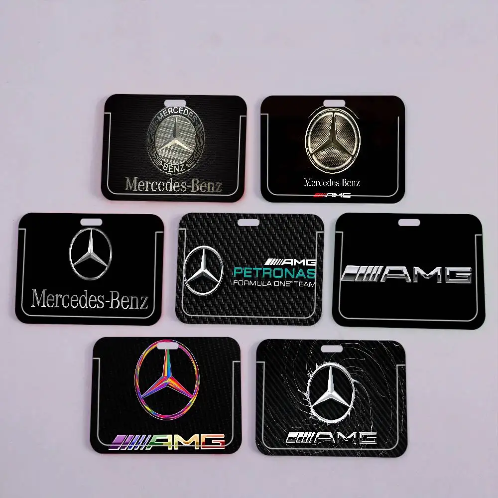 

Держатель для ID-карт и пропусков Mercedes-Benz с ланъярдом, чехол для кредитных карт, шейный ремешок, держатель для пропусков в зал, подарок