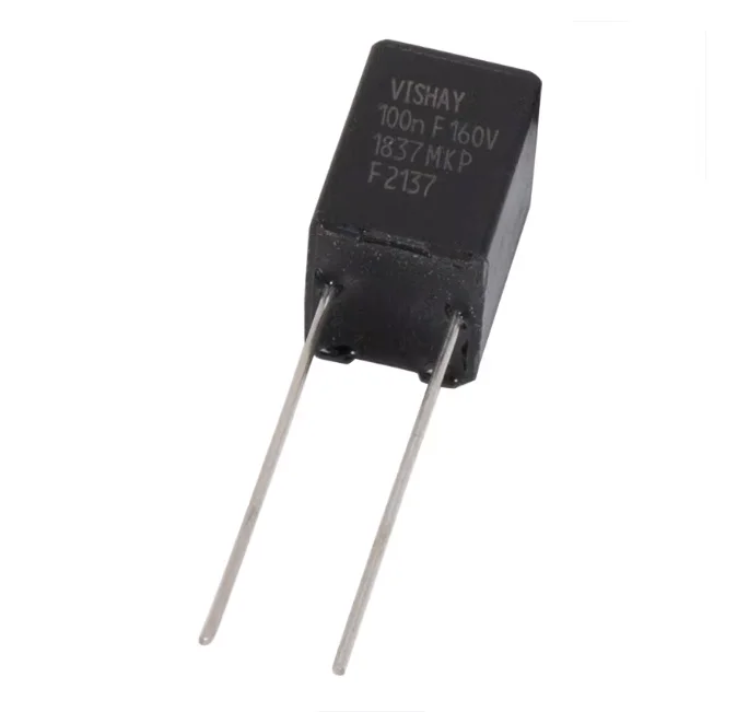 (5pcs）Original VISHAY MKP1837 100nF 160V 1% Copper foot thin film capacitor MKP1837410161G