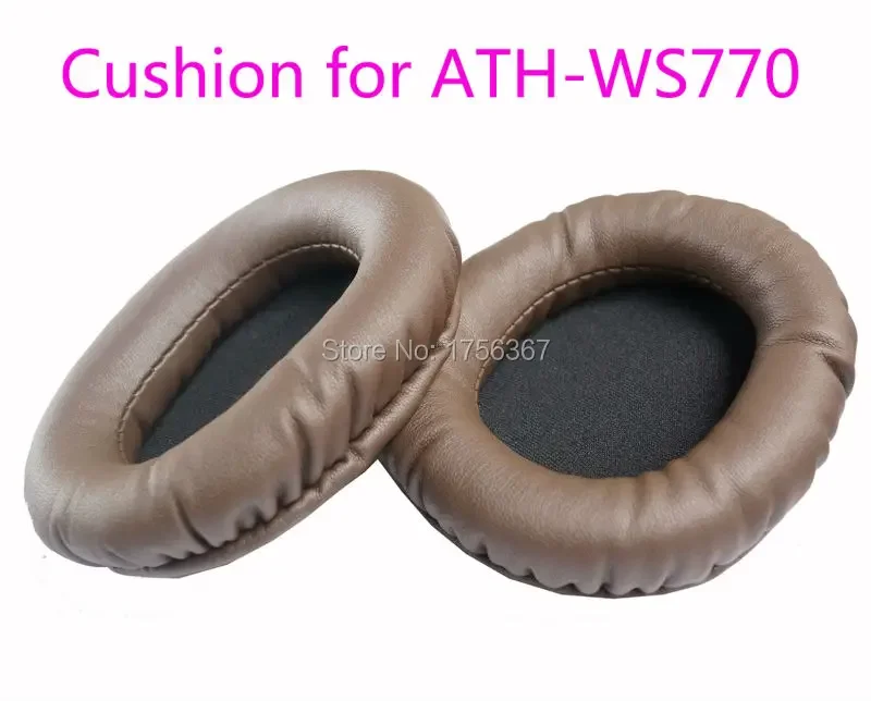 Replacement Ear Pads Compatible for Audio-Technica ATH-WS770 WS770is Headset Cushion.Original Earmuffs / High Quality