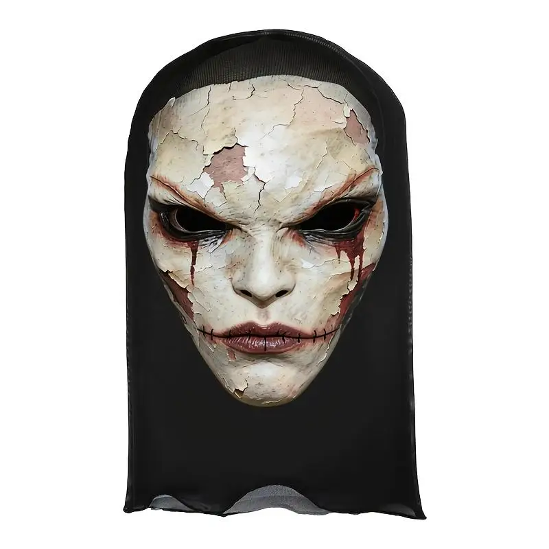 Breathable Mesh Full-face Mask. Perfect for Halloween, Christmas, Valentine's Day, and Themed Parties
