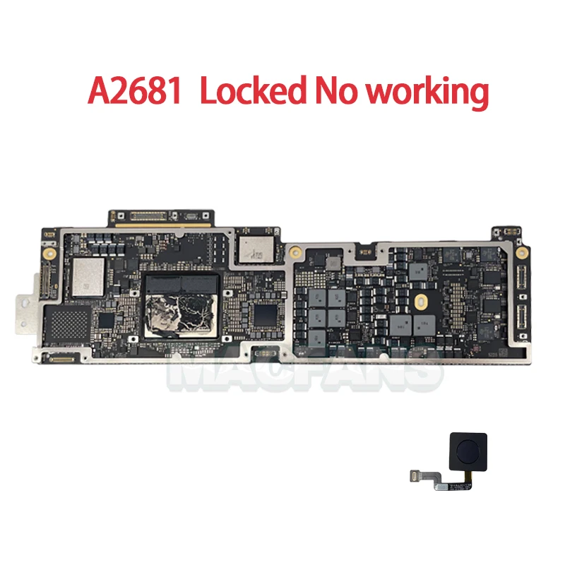 Original Faulty Logic Board A2179 A2337 A2338 A2681 A2941 A2442 A2485 A3113 A3114 A2991 A2992 For MacBook Locked ID Motherboard