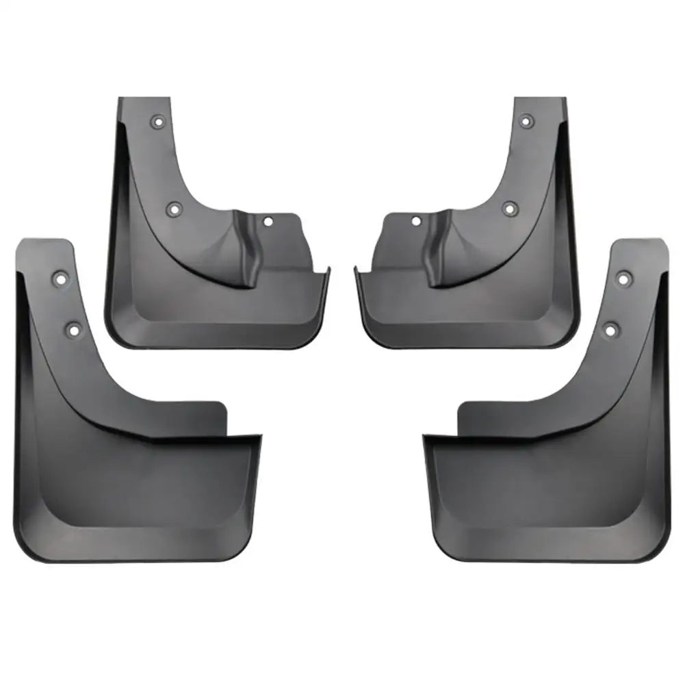 -Universal Black ABS Car Mudguard Fender Tile For Pickup Trucks -Nissan Micra March K13 2022 Frontier Splash Guard