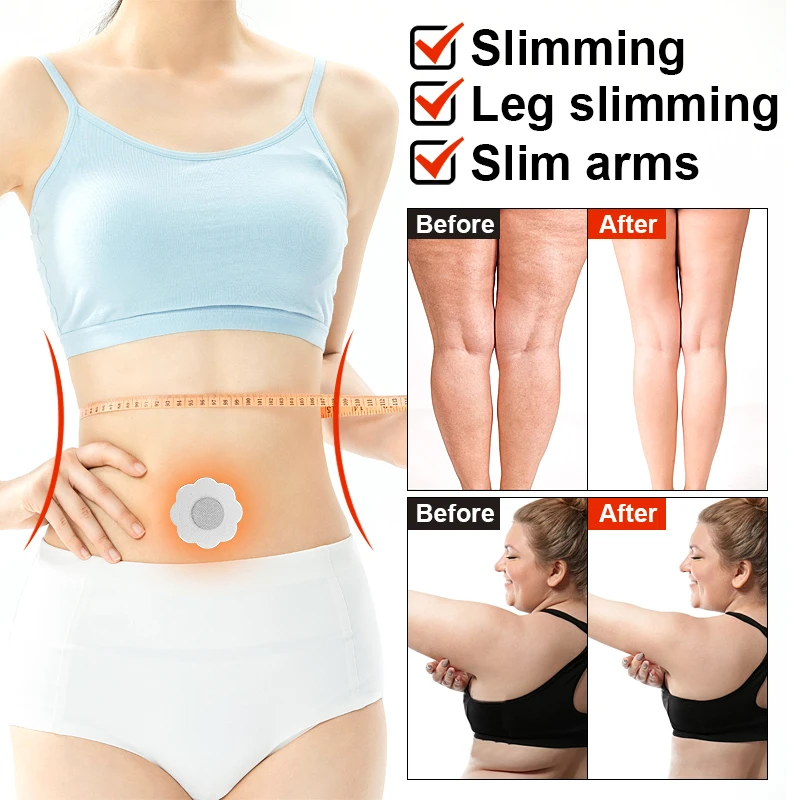8Pcs=1Bag Slimming Belly Patch Burn Fat Waist Belly Diet Weight Loss Patch Anti Cellulite Blood Circulation Firming Body H141