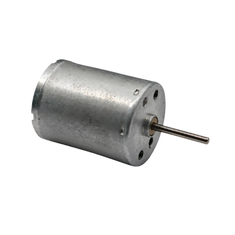 Miniature RF370 Motor for DIY Electronics, Featuring a Project Drive Output and Input-Specific No-Load Speed References for