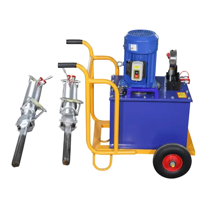 Multi Block Splitting Diesel Hydraulic Rock Splitter Industrial Hydraulic Stone Separator Large Quarry Processing Machine