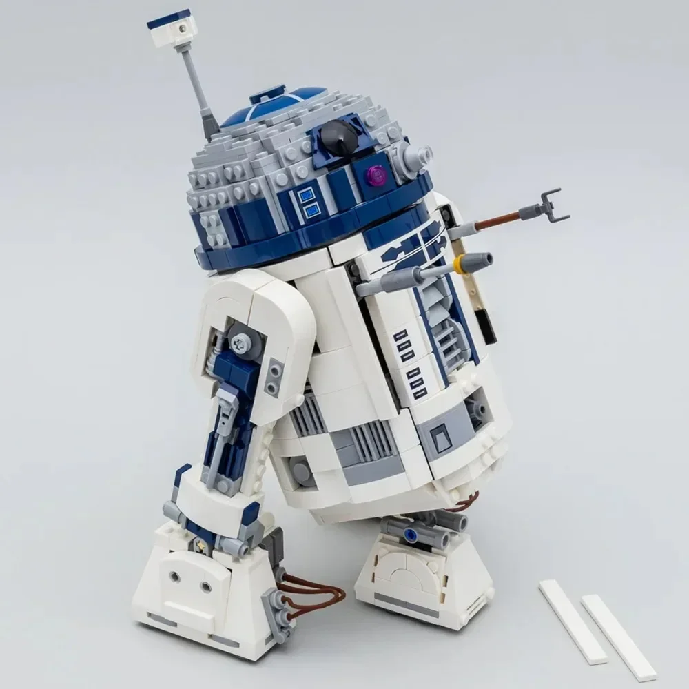 Nieuwe Galaxy RUIMTE Battle Robots R2D2-Droid Model Compatibel 75379 Model MOC  Bricks DIY Kid﻿