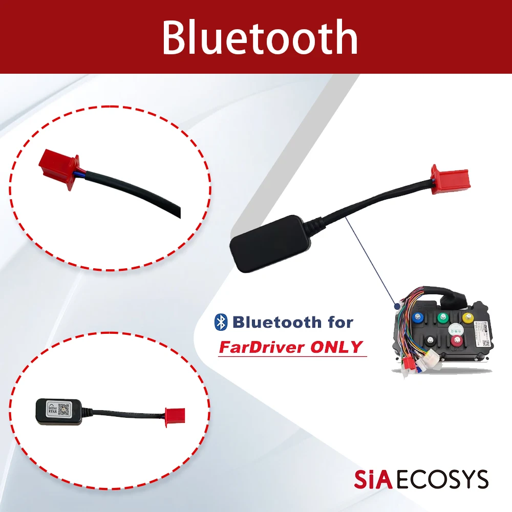 US Warehouse 72V Max Programmable Bluetooth Dongle for Fardriver Controller ND72450 72260 72360 72530 72680 Mobile Controller