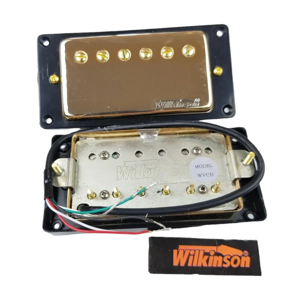 NEW Wilkinson Gold LP SG ES Electric Guitar Humbucker Pickups closed WVC Gold Cover Made In Korea