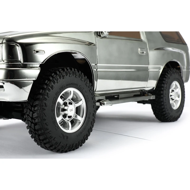 DJ 1/10 1.5 inch 87mm RC Crawler All-Terrain Tires Off-Road Rubber Rocks Tyres For Bronco Defender Axial SCX10III RC4WD Car Part