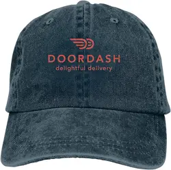 DoorDash Wspaniała dostawa Regulowana czapka unisex Podróżne czapki z filtrem przeciwsłonecznym